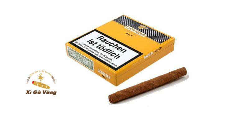 Xì gà Cohiba thường xuất hiện trong không gian sang trọng.
